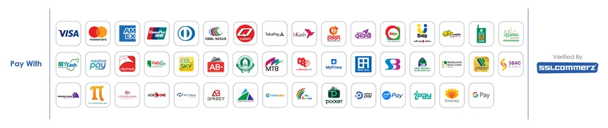 Pay with SSLCommerz — bKash, Nagad, Rocket, Visa, Mastercard, American Express ও আরও